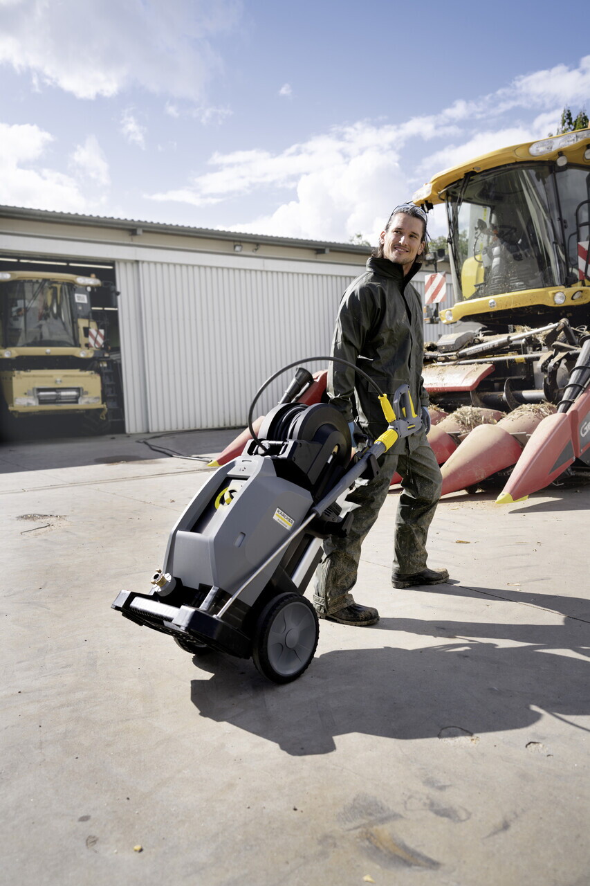 Aparat de spalat cu presiune profesional HD 9/20-4 SXA Plus, Karcher, gri — imaginea 2