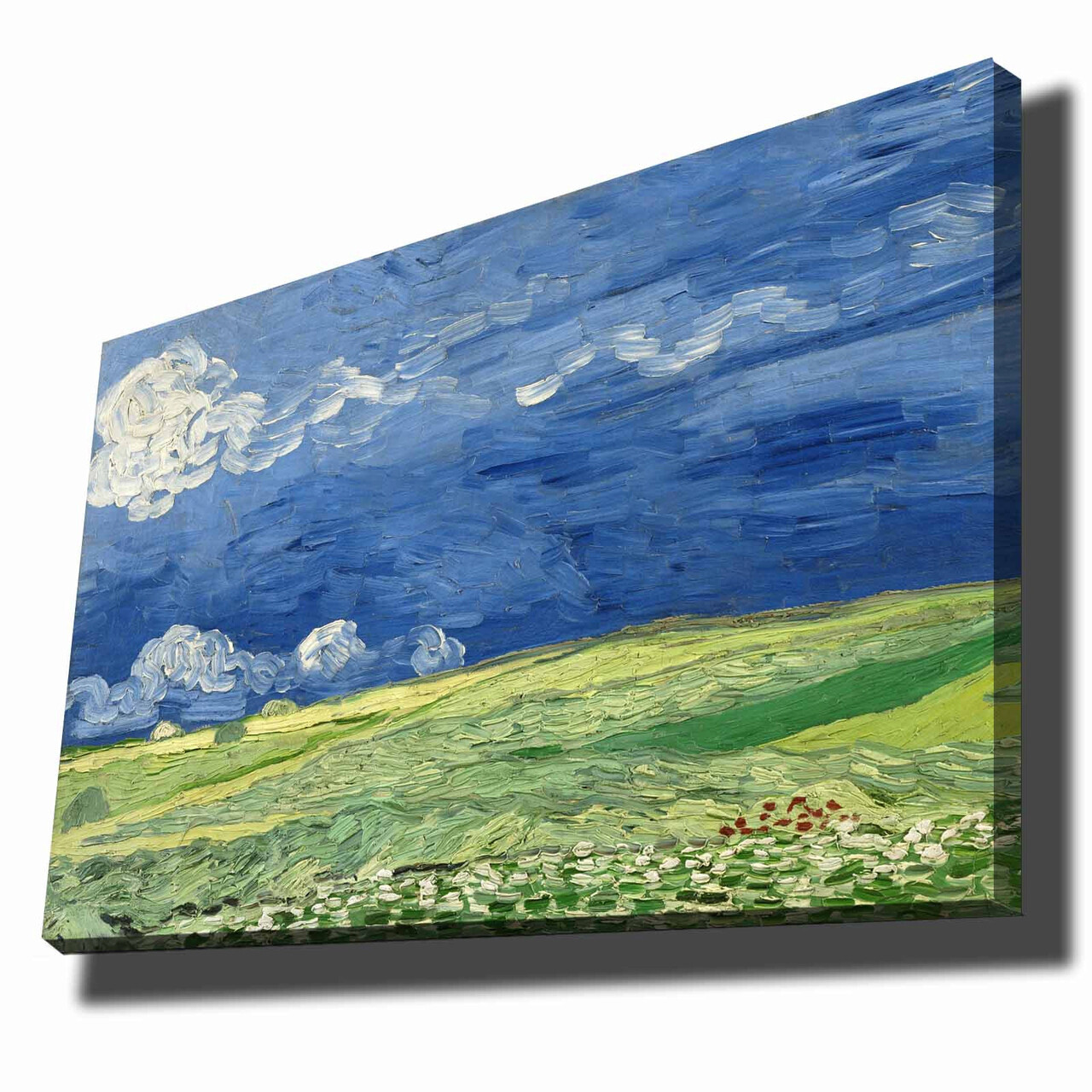 Tablou decorativ, 70100VANGOGH011, Canvas, Lemn, Multicolor - 1 | YEO