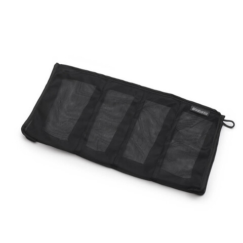 Husa pentru spalat sosete, Brabantia, Wash bag, 44x23 cm, textil, negru