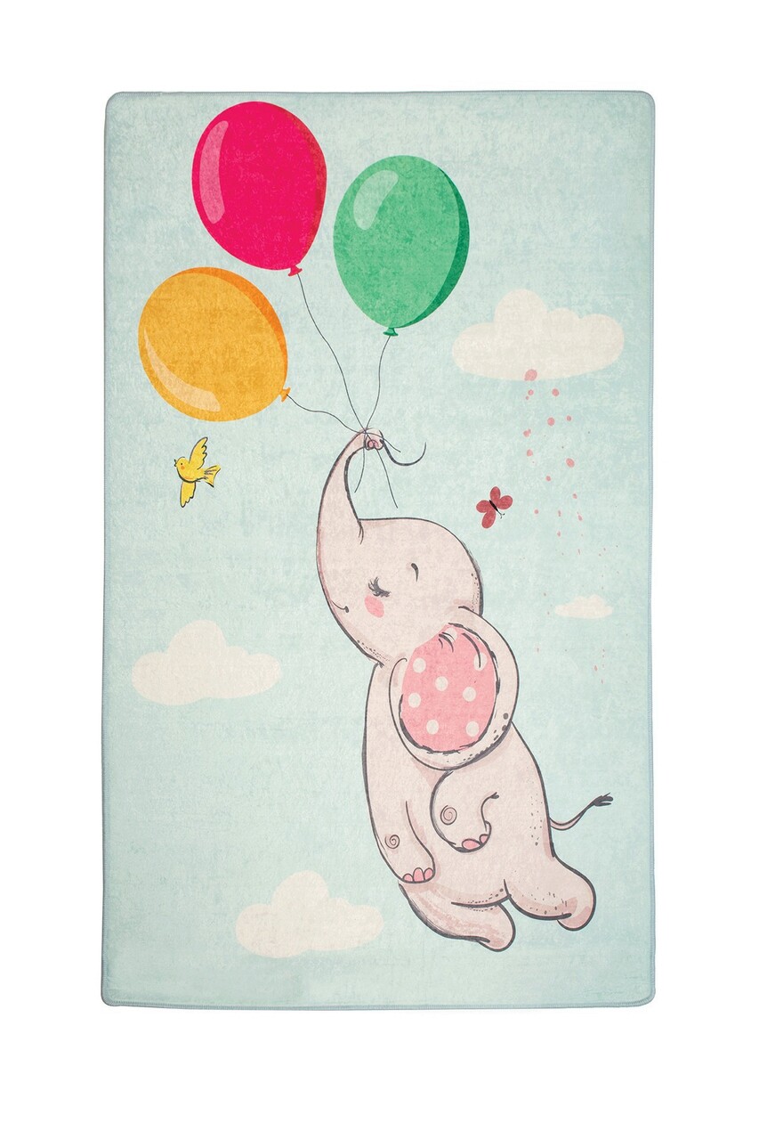 Covor, Balloons, 140x190 cm, Catifea, Multicolor - 1 | YEO