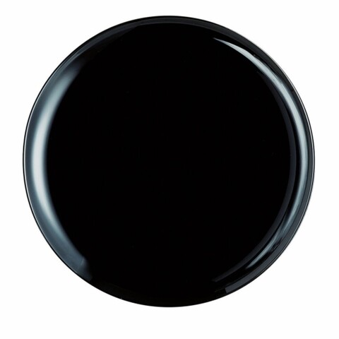 Farfurie pentru pizza, Luminarc, Friends Time, Ø 32 cm, sticla, negru