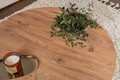Masuta de cafea, Nordure, Moira, 90x41 cm, PAL, Maro