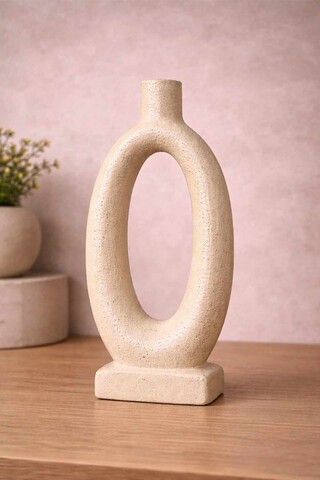 Suport lumanare, Orbit, Crem