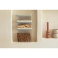 Set 3 recipiente depozitare, Brabantia, Tasty+, 2x1.5 L, 1x3.5 L, plastic, gri deschis