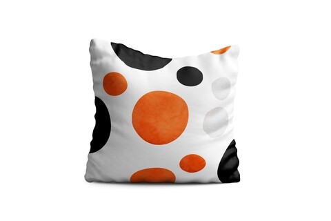Perna decorativa fox pattern, oyo kids, 43x43 cm, poliester, multicolor
