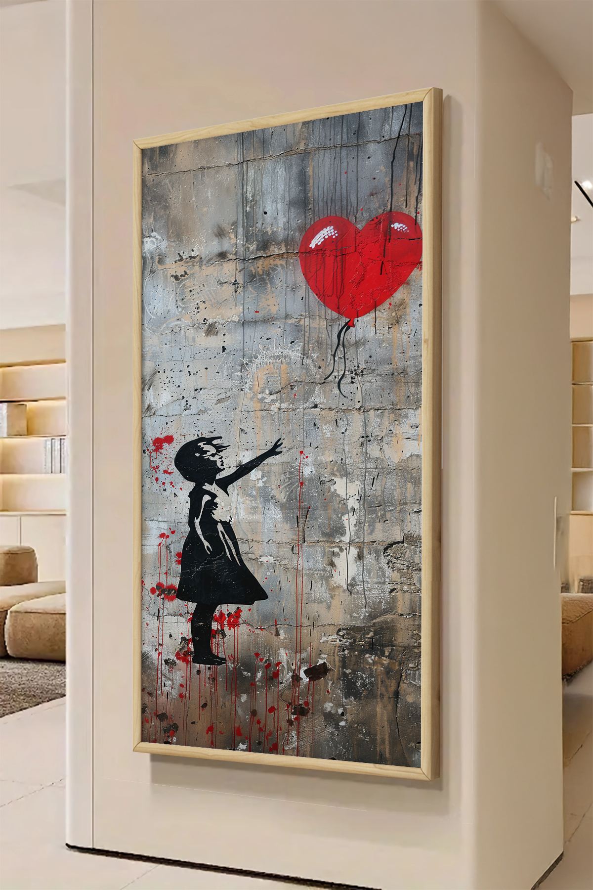 Tablou decorativ, Artbnkdky5-3370, MDF, Multicolor