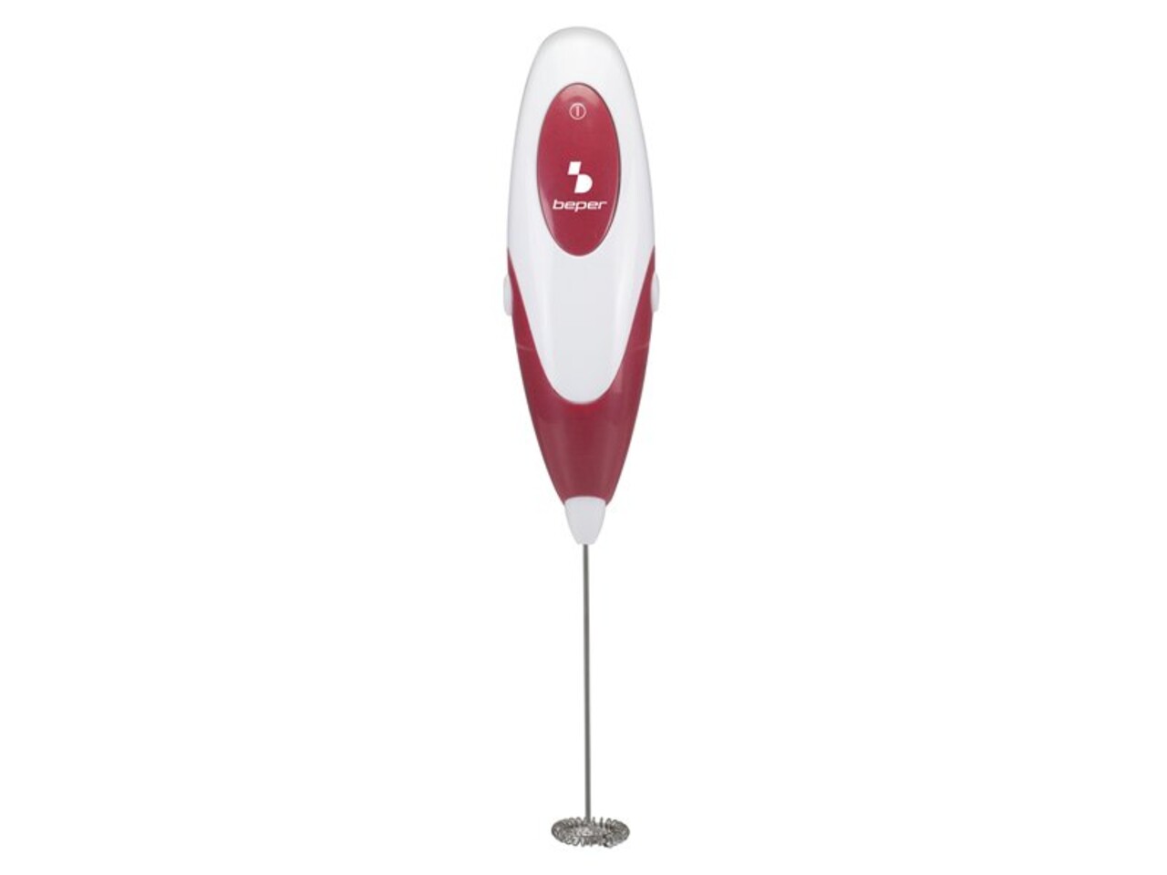 Spumator de lapte 90.349, Beper, ABS/inox, alb/rosu - view 8