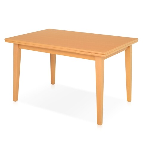 Masa dining extensibila, osaka, 120/150/180 x 80 x 76 cm, lemn masiv de fag/mdf