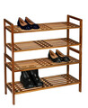 Pantofar Fondi, Wenko, 69x27x40.5 cm, lemn acacia, maro