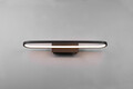 Aplica de perete Gianni, TRIO, 60x15x8 cm, 22W, 1x SMD, metal, negru mat