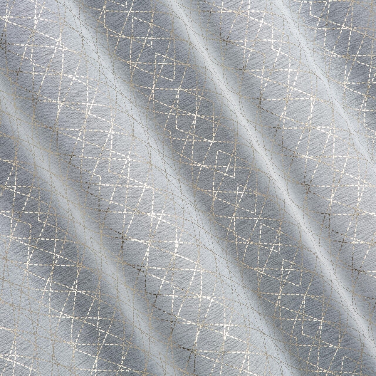 Draperie Eurofirany, Fibi, 140x250 Cm, Poliester, Alb/auriu Deschis