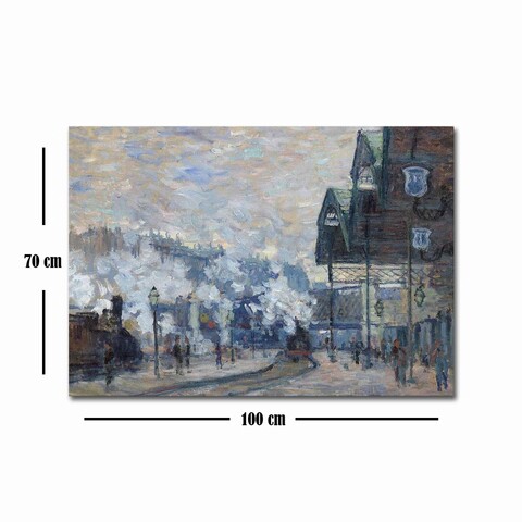 Tablou decorativ, 70100FAMOUSART-002, Canvas, 70 x 100 cm, Multicolor