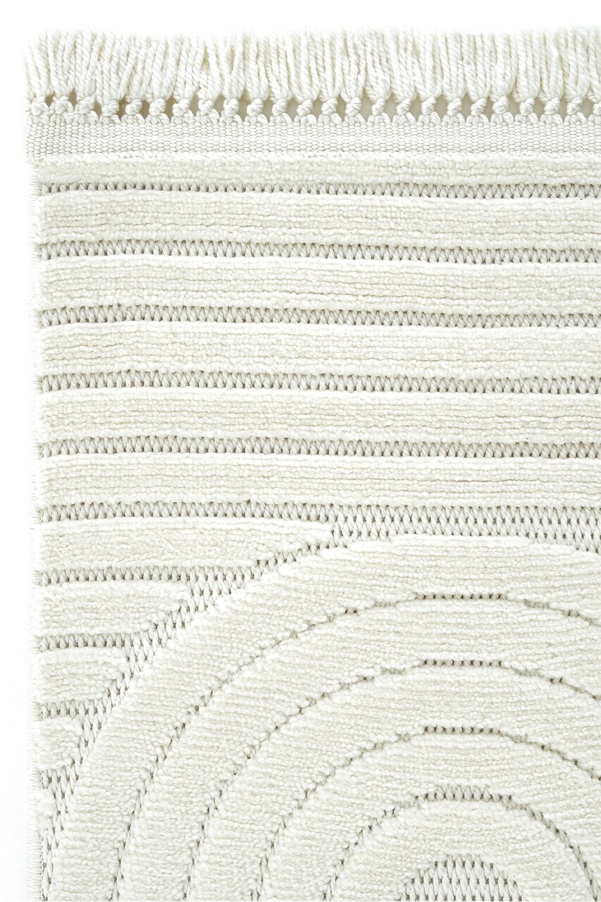 Covor, Stone 1090, 160x230 cm, Fibre naturale, Crem — imaginea 6