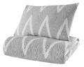 Cuvertura Single 155x200 cm, Olivia - Grey, Eponj Home, 65% bumbac/35% poliester