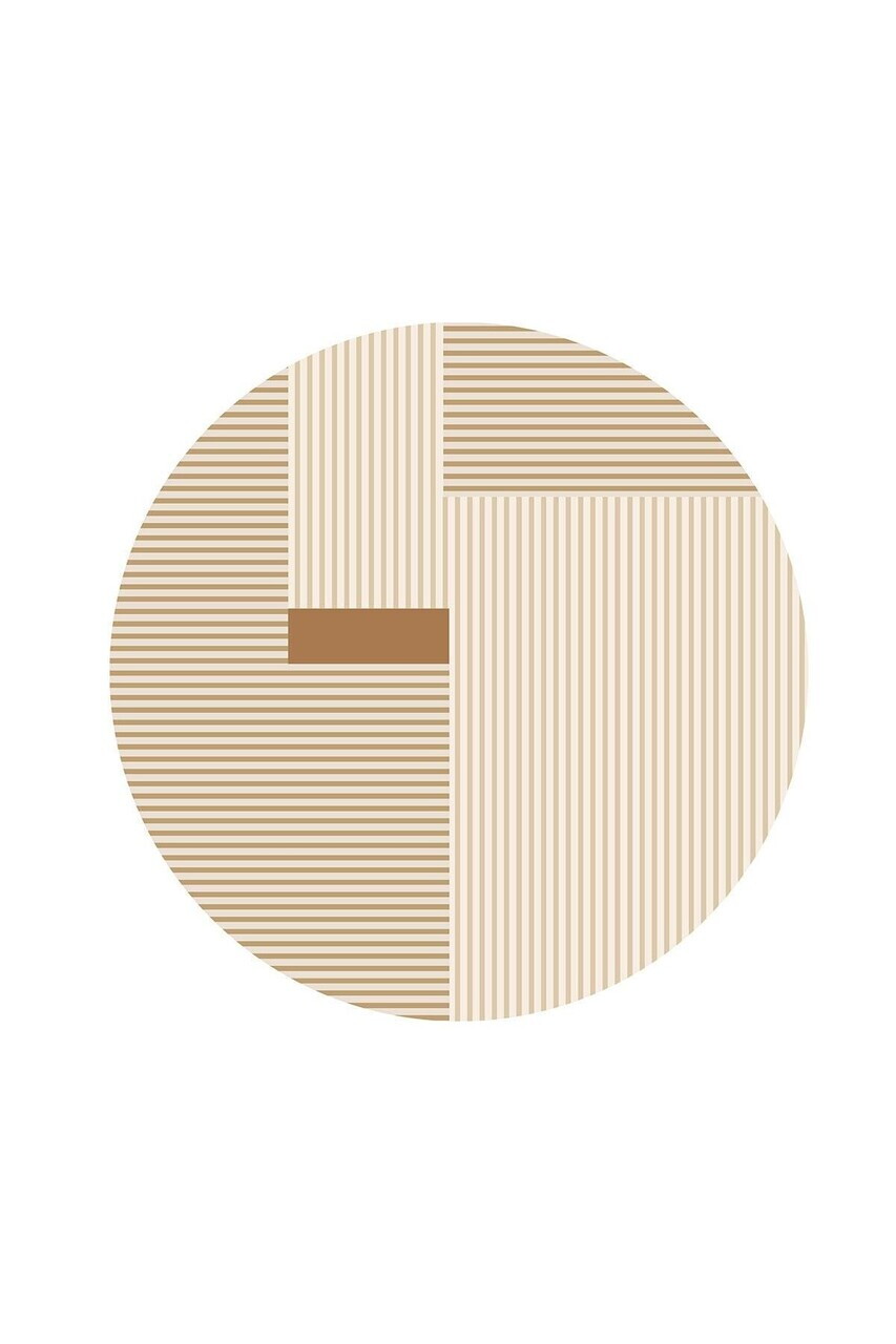 Covor, CLR-4156-2, 120x120 cm, Poliester, Multicolor — imaginea 2