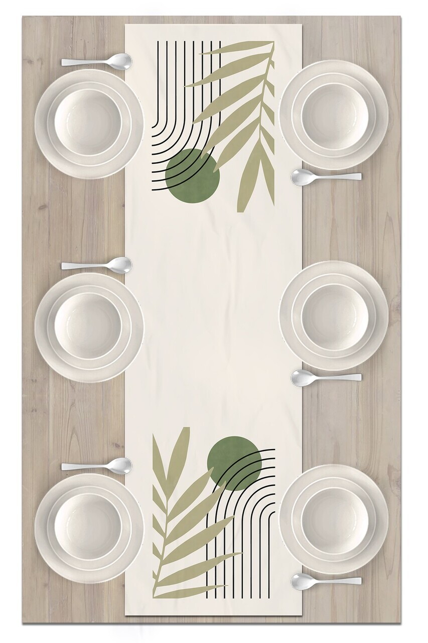Traversa de masa, Artrunmin-181, 40x135 cm, Poliester, Multicolor — imaginea 2