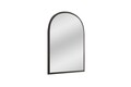 Oglinda decorativa, Siam, Brilya, 60x90x2.2 cm, Negru