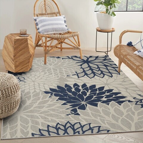 Covor, Woopamuk262, 120x180 cm, Albastru navy