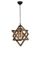 Candelabru, Luin, 8310-1, E27, 60 W, lemn/metal