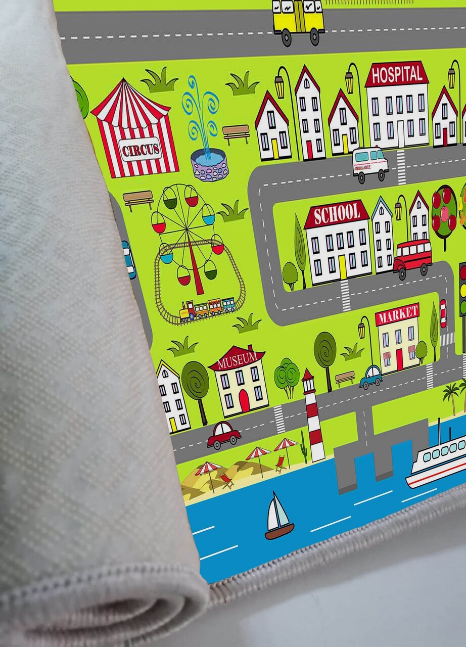 Covor (100 x 180), Cgkids4, 100x180 cm, Multicolor - view 3