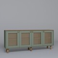 Consola, Miwood, Bohemian 1600-132, Verde
