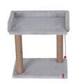 Zgarietor pentru pisici, Paws & Whiskers, Platform, Gri