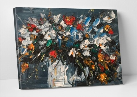 Tablou decorativ strokes, modacanvas, 50x70 cm, canvas, multicolor