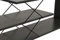 Comoda TV, Kalune Design, Zigzag, 120x40x30 cm, Antracit