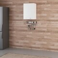 Dulap pentru bucatarie, Hanah Home, Minar, 50x72x37 cm, Alb