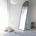 Oglinda decorativa Portal, Neostill, 65x180 cm, negru mat