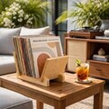 Suport reviste, Hanah Home, CPT4901-30, 30x20x25 cm, PLACAJ CARPEN, Natural