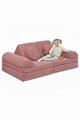 Canapea extensibilă pentru copii, Atelier del Sofa, 326NYR1115, Roz