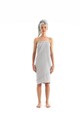 Set prosoape de baie, DC Home, Muslin, Bumbac, Gri