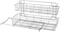 Etajeră cu 2 coșuri pentru dulap Metaltex Limpio