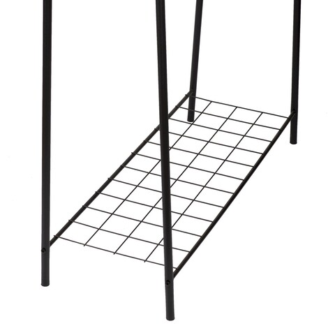 Umeras, Puqa Design, Riley, 144.5x89x32.5 cm, Metal, Negru