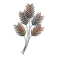 Decoratiune de perete, Toona Sinensis 2, Metal, Dimensiune: 72 x 108 cm, Multicolor