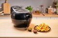 Friteuza, Tefal, Actifry Extra, 1500 W, capacitate alimente 1 kg, alb/gri