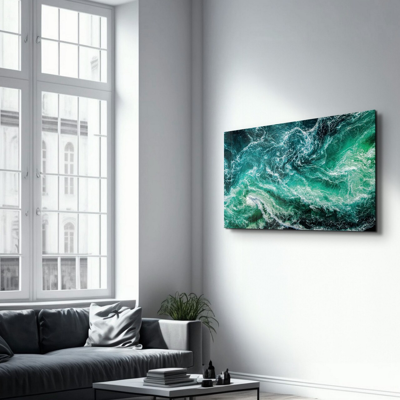 Tablou decorativ, CAM-1020, Dimensiune: 35 x 55 cm, Multicolor - view 4