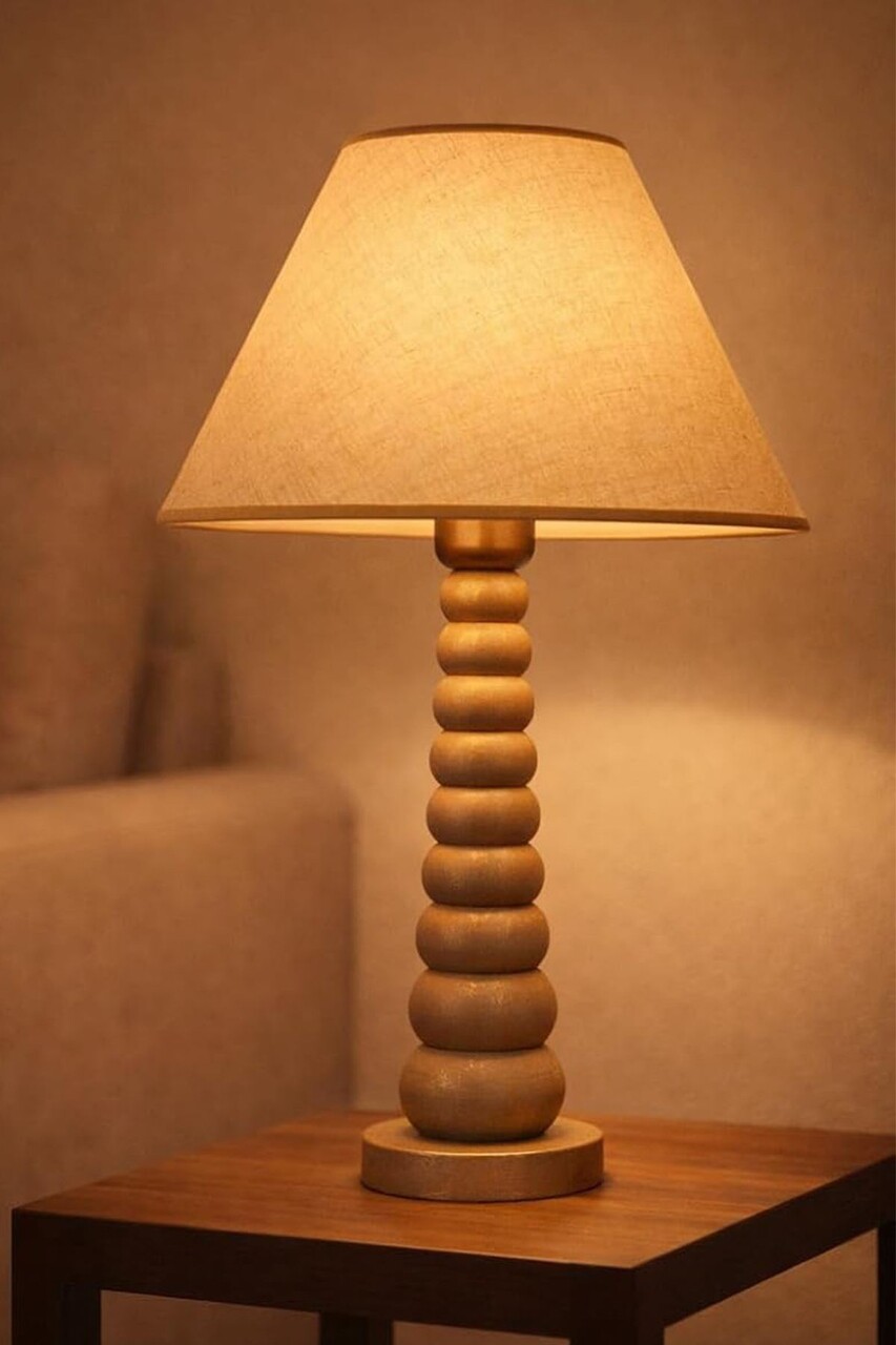 Lampa de masa, L'essentiel Maison, 687HMY2560, Auriu - view 2
