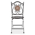 Scaun pentrgradina Color Greek, Versa, 35x50x92 cm, metal