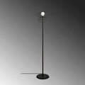 Lampadar, Tatum, 584TTM1521, Metal, Negru