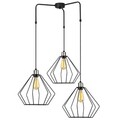 Lustra, Opviq, 892OPV1490, Metal, Negru