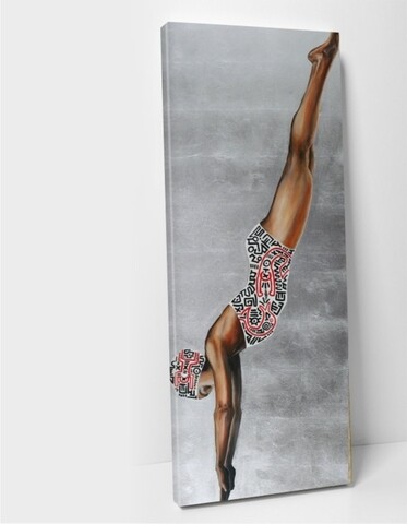 Tablou decorativ cox, modacanvas, 30x90 cm, canvas, multicolor