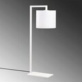 Lampa de masa, Opviq, 892OPV1138, Metal, Alb