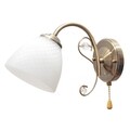 Aplica de perete Grant, Helam, 20 x 12 cm, 1 x E27, 60W, patina