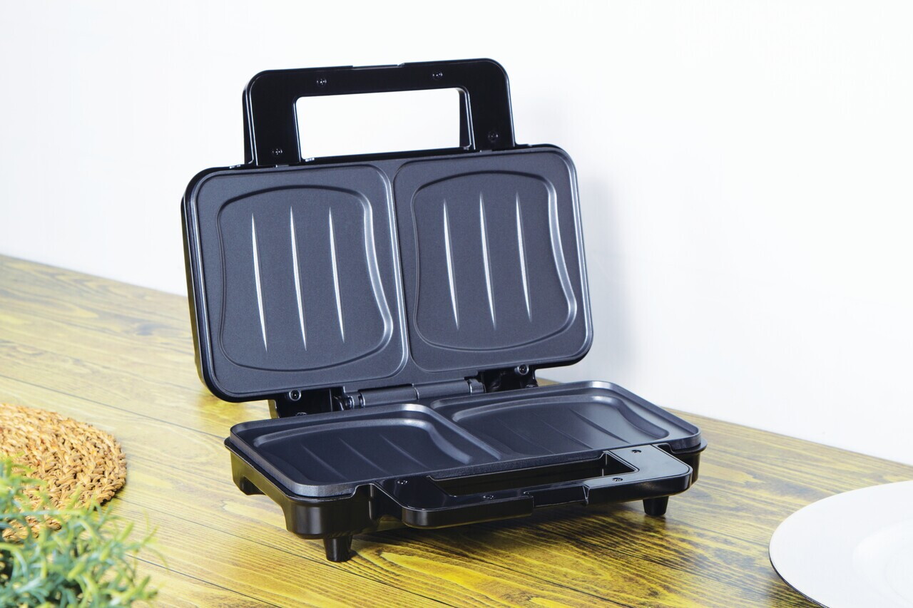 Sandwich maker Berlinger Haus, Eternal, 28.5x15.2 cm, titan, argintiu/negru - imagine 2