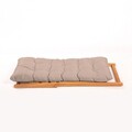 Set mobilier de gradina 3 piese, Meya Dekor, My005, Lemn de fag, Maro / Natural