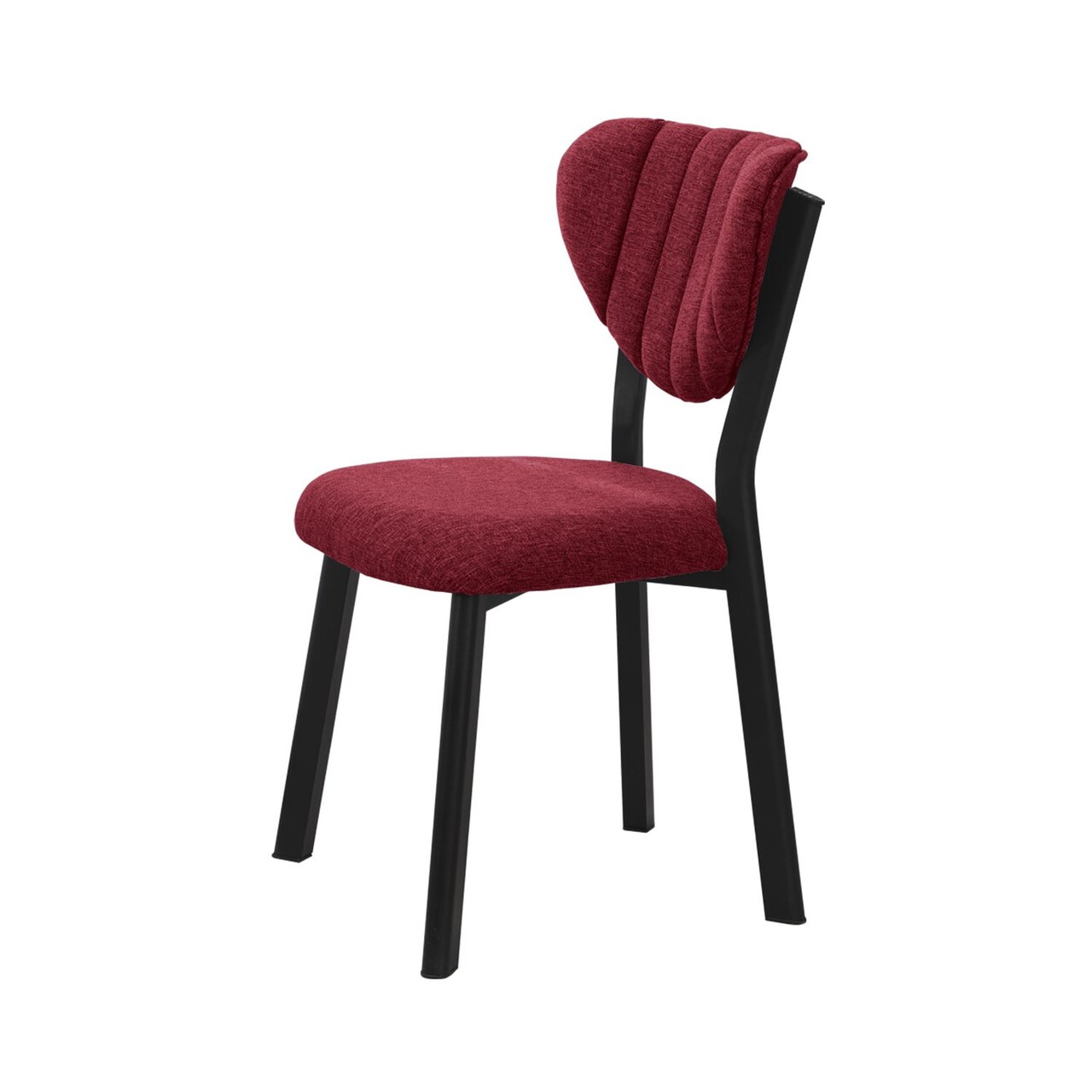 Scaun, Hanah Home, Elma, 47x85x45 cm, Bordo - view 5