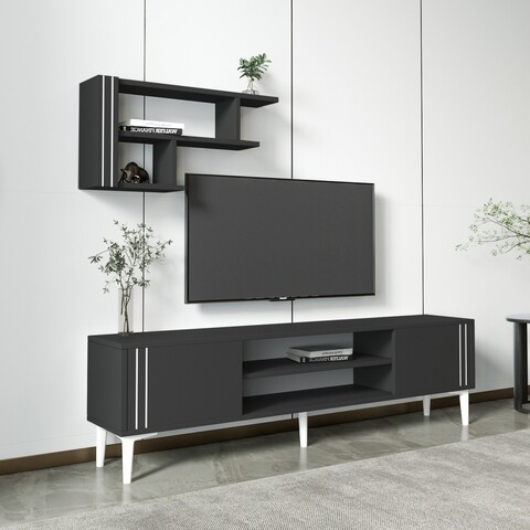 Comoda TV, Inarch, Snow Set, Antracit