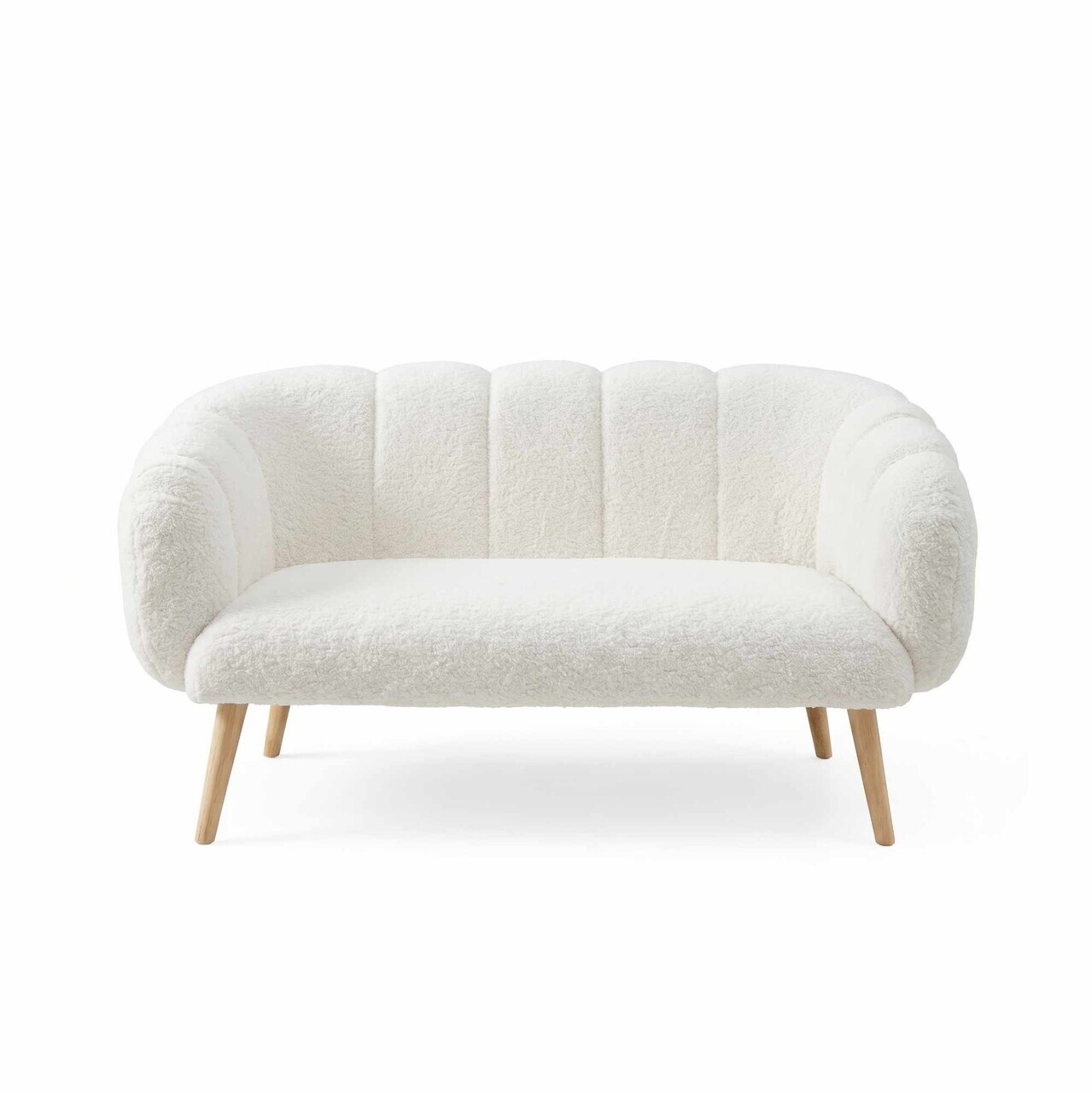 Canapea 2 locuri, Atelier del Sofa, 251BLS1153, PAL, Alb — imaginea 3